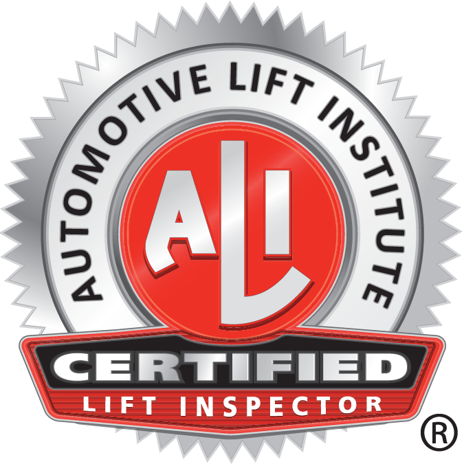 Automotive Lift Institute Certified Lift Inspector